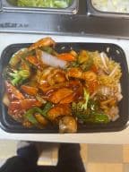 Best Shrimp with Garlic Sauce (Combo Plate) in Secane, PA